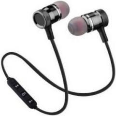 Sowme Megnet Black BlueTooth Headset with Mic Bluetooth Headset Bluetooth Headset (In the Ear)