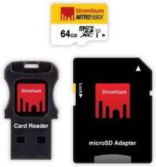 Strontium Nitro 64 GB SDHC Class 10 Memory Card