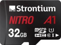 Strontium Nitro A1 32 GB SDHC Class 10 100 Mbps Memory Card (With Adapter)