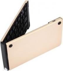 Suroskie Portable Mini Bluetooth Wireless Foldable Keyboard Bluetooth Multi device Keyboard