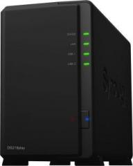 Synology DiskStation DS218play 0 TB External Hard Disk Drive (Mobile Backup Enabled, External Power Required)