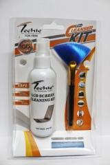 Techie Cleaning Kit With Cloth And Brush For ,Lcd, Led, Tv for Computers