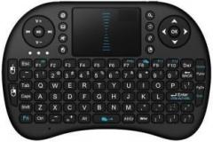 Teconica Mini Portable Wireless Keyboard with built in Mouse combo Wireless, Bluetooth, Smart Connector Bluetooth Multi device Keyboard