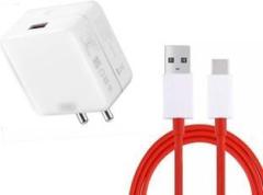 Trost 6 A Mobile 65W SUPER VOOC/FLASH/WRAP/DART FAST CHARGE FOR OnePlus Nord CE 2 5G Charger with Detachable Cable (Cable Included)