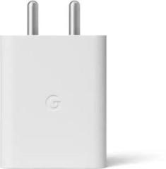 Untrs White Google 30W 5A Quick Charge 5 A Mobile Charger (USB C, Power Adaptor for Google devices)