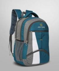 Urban Carrier Medium Grey White Unisex College & School Bags 45 L Laptop Backpack