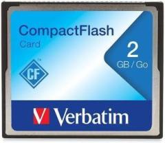 Verbatim CF Card 2 GB Compact Flash Class 4 MB/s Memory Card