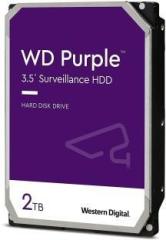 Wd Purple 2 TB Surveillance Systems Internal Hard Disk Drive (HDD, 2TB 3.5 inch SATA 256MB Cache Wd22PURZ, Interface: SATA, Form Factor: 3.5 inch)