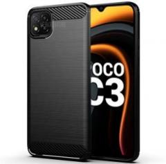 Webkreature Back Cover for Poco C3 (Shock Proof)