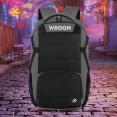 Wrogn RADOME unisex with rain cover and reflective strip 35 L Laptop Backpack