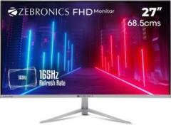 Zebronics 165Hz refresh rate 27 inch Full HD VA Panel Wall Mountable Gaming Monitor (ZEB A27FHD Slim Gaming LED monitor with 68.5cm, Response Time: 12 ms)