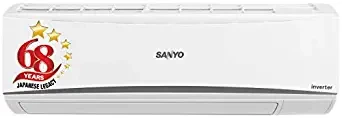 Sanyo 1 Ton 3 Star SI/SO 10T3SCIA Inverter Split AC (Copper, White)