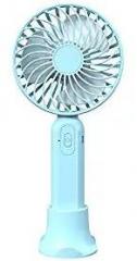 Usb Mini Handheld Fan Outdoor Rechargeable Cooling Fan with Mobile Phone Holder for Outdoor Travel Home Office Portable