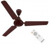 Lifelong Efficiente 3 Blade BLDC Motor 1200 with Remote Ceiling Fan Brown