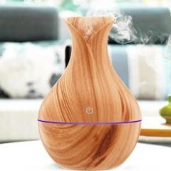 Baytulkenz Essential Oil Aroma Diffuser Light Wood LED Ultrasonic Humidifier Air Purifier Room Air Purifier