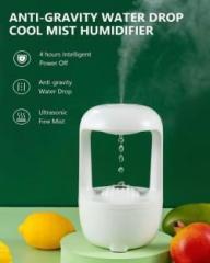 Bimperial Anti Gravity Cool Mist Water drop Humidifier, 850 ml water tank Portable Room Air Purifier