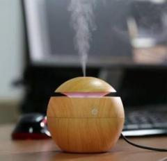 Cheshtha Mini Portable Wood Aromatherapy Humidifier Office Desktop Home Travel Water Spray Mist Humidifier Portable Room Air Purifier
