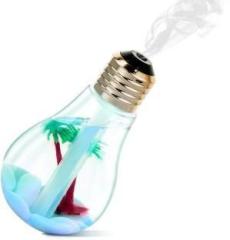 Ethnic Forest Bulb Shaped Automatic Spray Sanitizer Air Humidifier with Color Light for Home Room Air Purifier