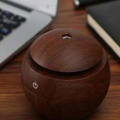 Fizz Mini Portable Wood Aromatherapy Humidifier Office Desktop Home Travel Water Spray Mist Humidifier Portable Room Air Purifier