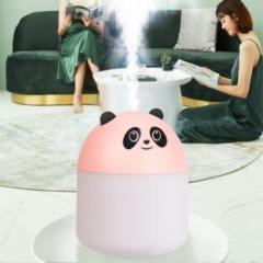 Gustave Humidifier for Room Moisture 7 LED Lights Air Humidifier for Bedroom 250ML Portable Room Air Purifier
