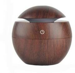 Handy Trendy Round Wooden Mini USB Air Humidifier Air Freshener For Home, Office, Spa Yoga With Wood Grain Design Portable Room Air Purifier