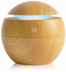 Harsh Impex Magic Wooden Cool Mist Humidifiers Essential Oil Diffuser Aroma Air Humidifier with Led Night Light Colorful Change for Car, Office, Babies, humidifiers for home, air humidifier for room Portable Room Air Purifier