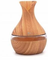 Holiday Portable Wood Finish Aroma Atomization Humidifier For Home Office and Car Portable Room Air Purifier