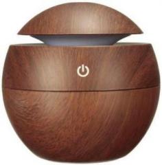 Plaudit USB Wooden Aroma Humidifier Aromatherapy Ultrasonic Humidify Quiet With Automatic Color Changing LED Portable Room Air Purifier