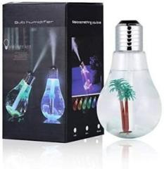 Shresha Air Freshener Bulb Humidifier with LED Night Light for Car Home and Office Portable Room Air Purifier