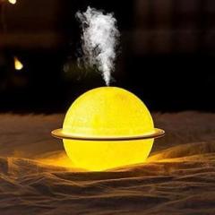 Suibety 2 in 1 Moon Lamp Cool Mist Humidifiers Essential Oil Diffuser Portable Room Air Purifier