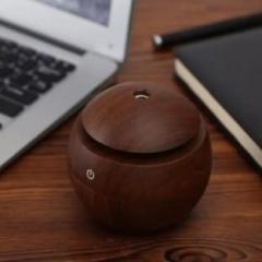 The Electra Wooden Cool Mist Humidifiers Essential Oil Diffuser Aroma Air Humidifier Portable Room Air Purifier