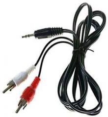 2RCA Male to 3.5 mm Stereo Cable Laptop PC Audio To TV 1.5 Meter