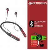 Betroniks Emerald In Ear Neckband, 60 Hrs Neckband Wireless With Mic Headphones/Earphones