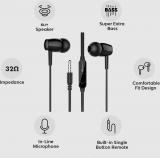 Bigg Eye JP GOLD CHF 105 In Ear Wired With Mic Headphones/Earphones