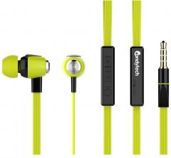 Candytech Hf s 30 vc green In Ear Wired Earphones With Mic Green