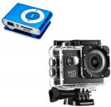Drumstone 1080.P Action Camera With Ipod MP3 Players Blue.IpodMP3+Black.1080p.Cam