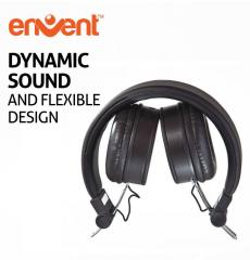 Envent LiveFun 550 Over Ear Wireless Headphones With Mic Black