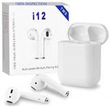 Galaxy Touch i12 TWS Bluetooth 5.0 Ear Buds Wireless Earphones With Mic