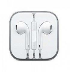 Gio Zone Apple Earphone for all ipod and Iphone On Ear Headset with Mic White