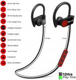 Hitage Exosis QC10 RedJogger Headset 4.2 In Ear Wireless Earphones With Mic