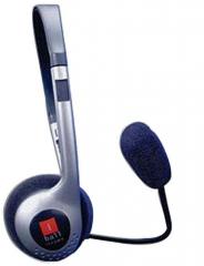 iBall i342MV On Ear Wired Headphones With Mic Black