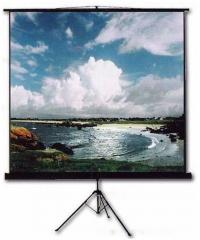 INLIGHT Tripod Type Projector Screen Size: 6 Ft. x 4 Ft. In Imported High Gain Fabric With 1.2 Gain