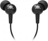 JBL C100SI In Ear Wired Handsfree Earphones With Mic Black