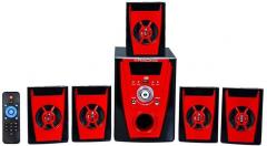 Krisons Polo Red 5.1 Multimedia Speaker System For Home/Theatre Use