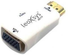 Leoxsys HC13 HDMI to VGA Converter With 3.5mm Audio For Hdtv/Monitor/Projector/laptop/PC Hc13