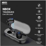 NBOX Truebuds Bluetooth TWS Wireless Earbuds With Charging Case