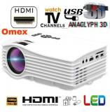 Omex BEST HOME CINEMA HD LED Projector 1920x1080 Pixels