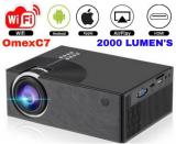 Omex C7 MIRACAST/WIFI LED Projector 1280x800 Pixels