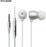 OVLENG IP660 3.5mm Metal In ear Earphone Headphone Wired Control With Mic