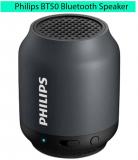 Philips BT50B/00 Portable Bluetooth Speaker Black Sound box